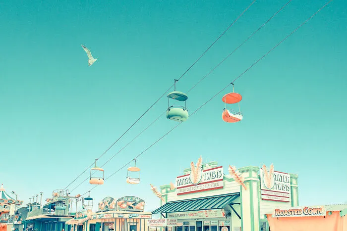 I Used Dreamy Colors To Capture California's Oldest Amusement Park