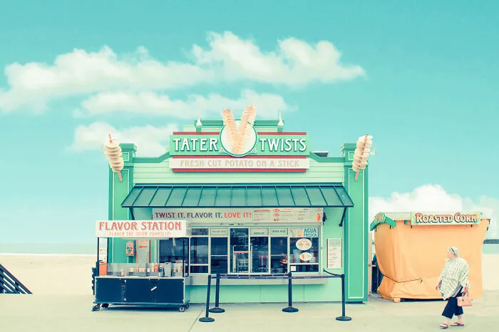 I Used Dreamy Colors To Capture California's Oldest Amusement Park