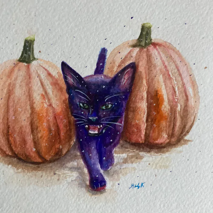 I’m An Artist And I Create Small Animal Paintings (10 Pics)