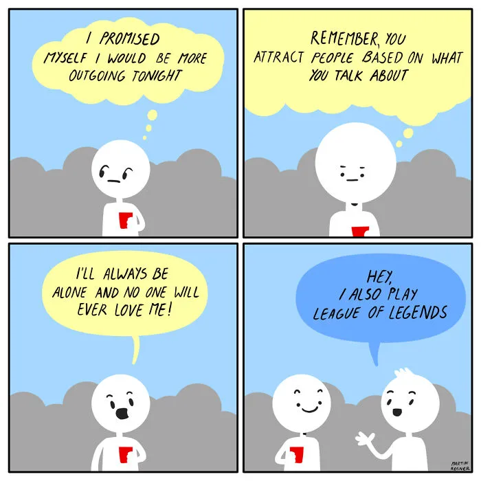 Artist Makes Comics That Are Cringeworthy But In The Best Way Possible, And Here Are The Newest 30 Comics