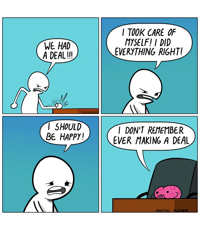 Artist Makes Comics That Are Cringeworthy But In The Best Way Possible, And Here Are The Newest 30 Comics