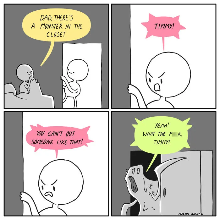 Artist Makes Comics That Are Cringeworthy But In The Best Way Possible, And Here Are The Newest 30 Comics