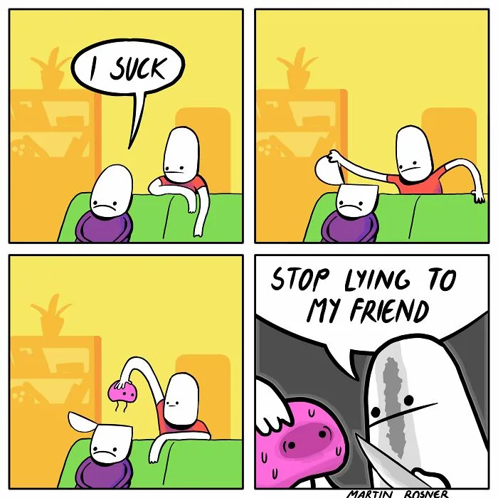 Artist Makes Comics That Are Cringeworthy But In The Best Way Possible, And Here Are The Newest 30 Comics