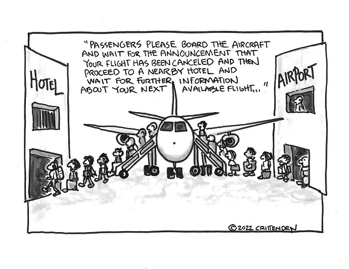 Just Working Out A Logistics Problem For The Airline Industry