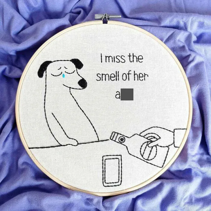 We Create Unapologetic Embroideries That Will Hopefully Brighten Up Your Day (21 New Pics)