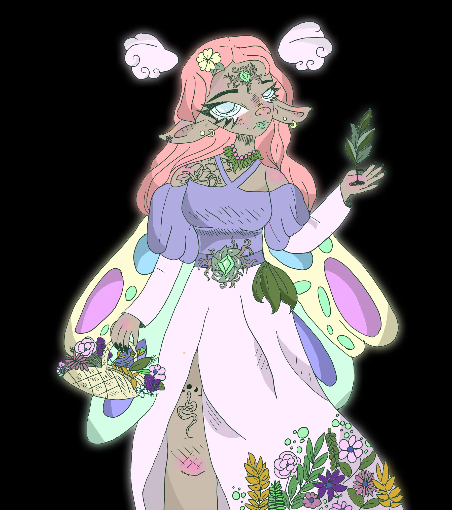 Hey Pandas,  Post A Picture Of An Original Character You Have Made!