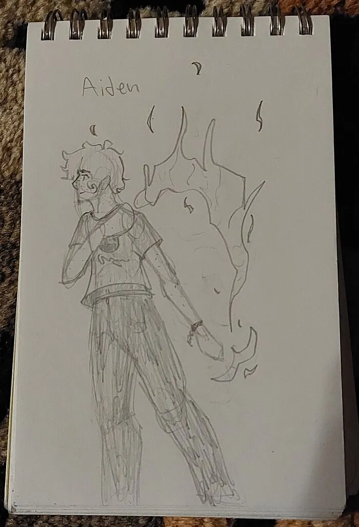 Oc Of Mine. I Think I've Posted Him Before But Hey I Love This Sketch