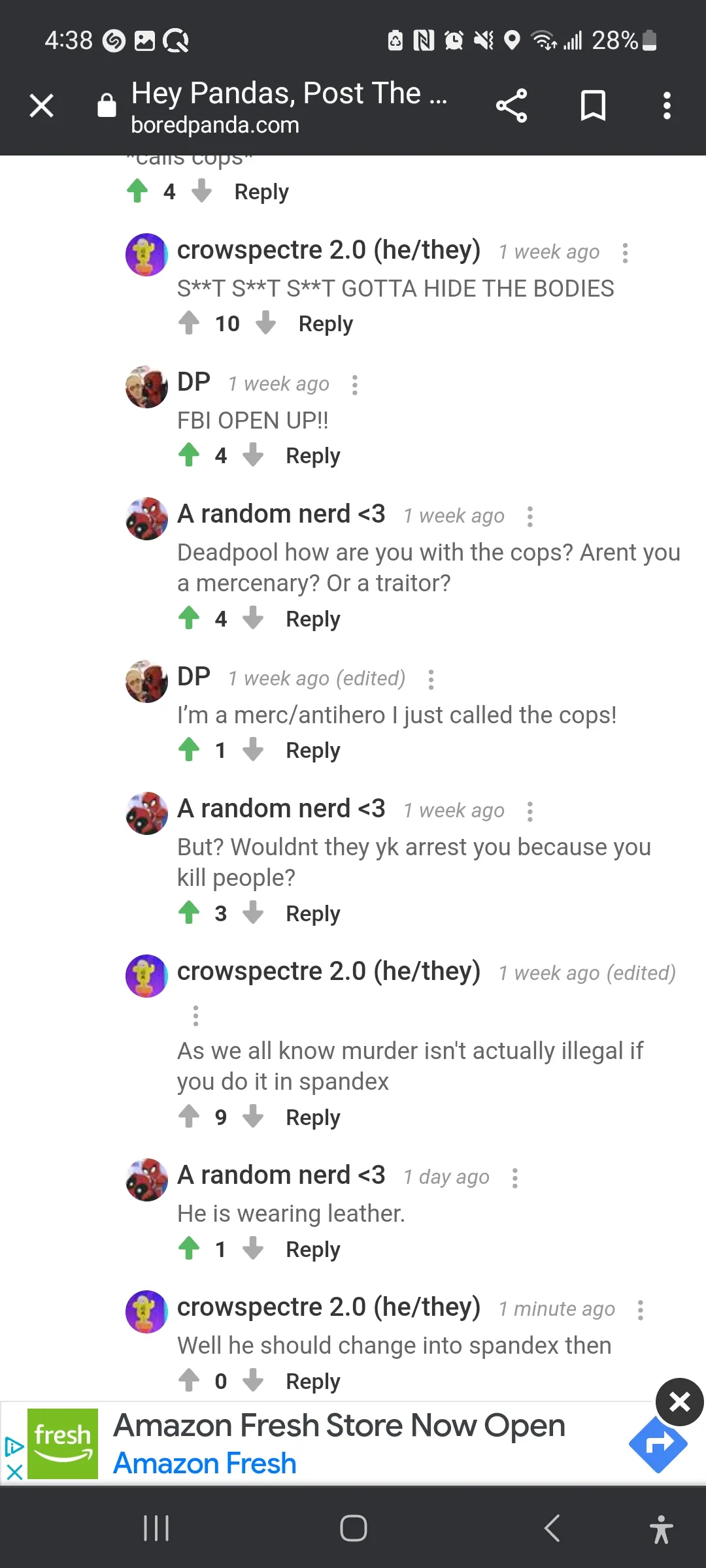Hey Pandas, Show Us The Best Comment Section You've Found On This Site!