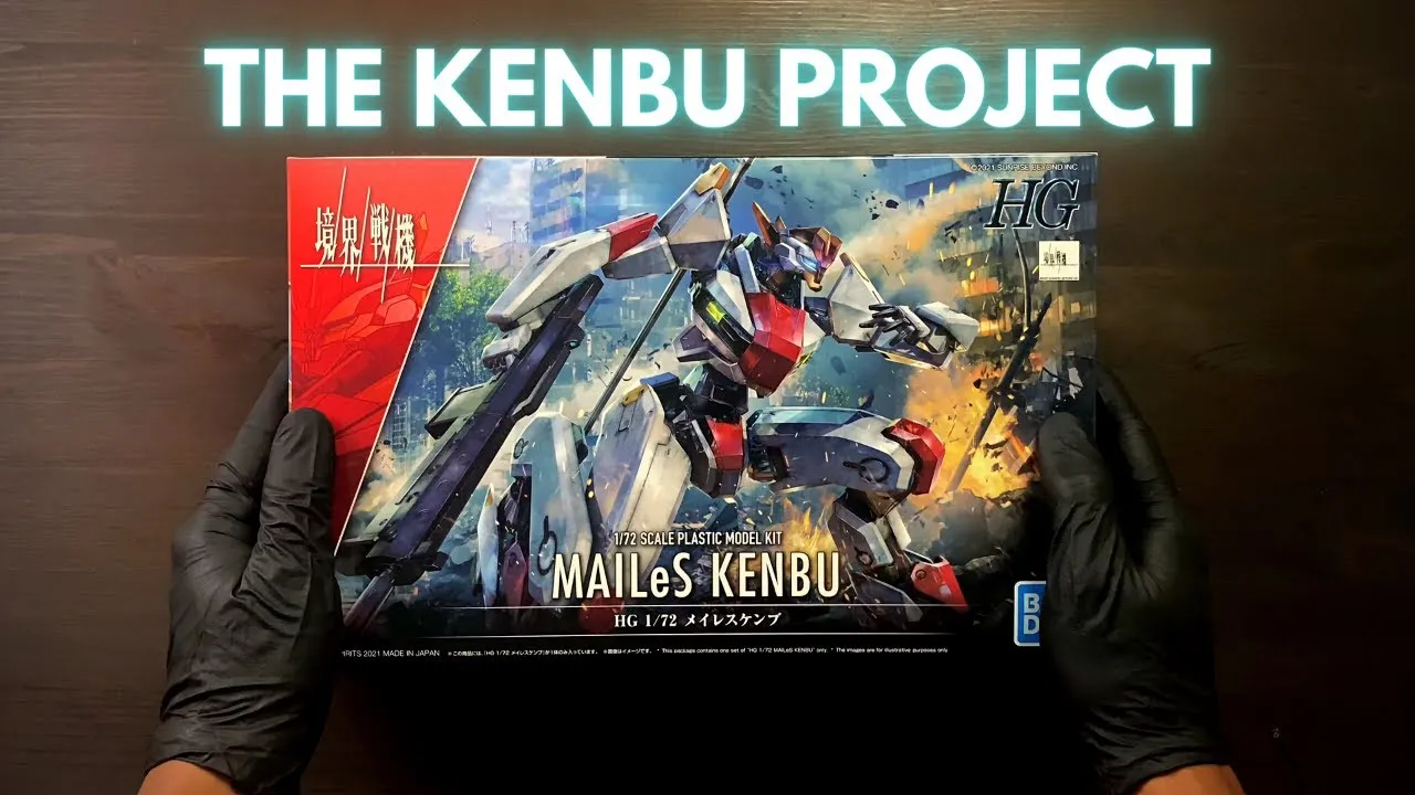 I Made The Mailes Kenbu Model Kit!