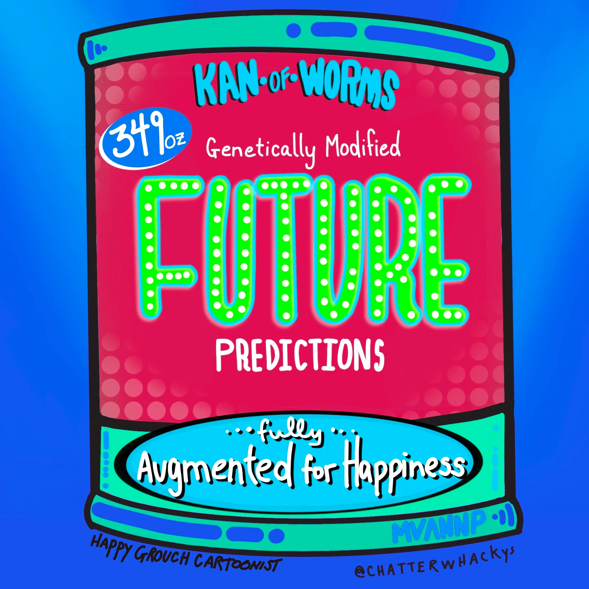 I Made This Kan-Of-Worms Toon Today - Genetically Modified  Future Predictions
