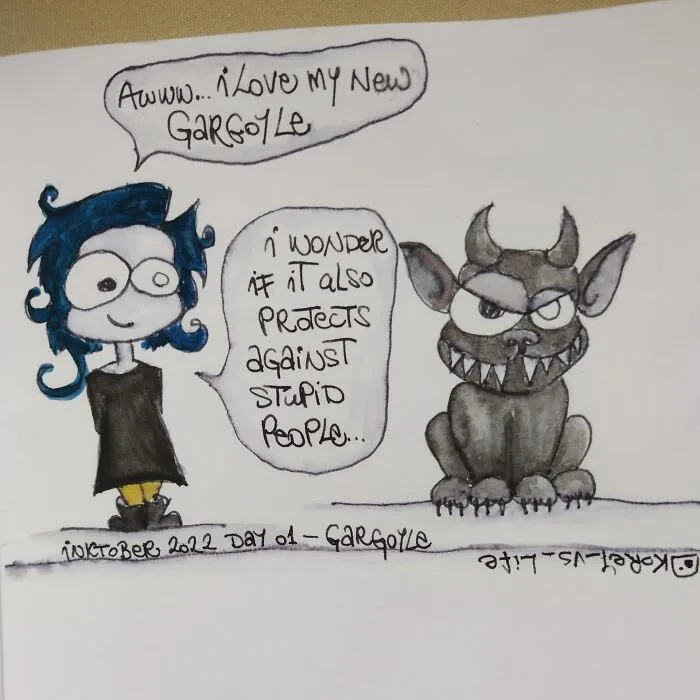 Day 1 - Gargoyle