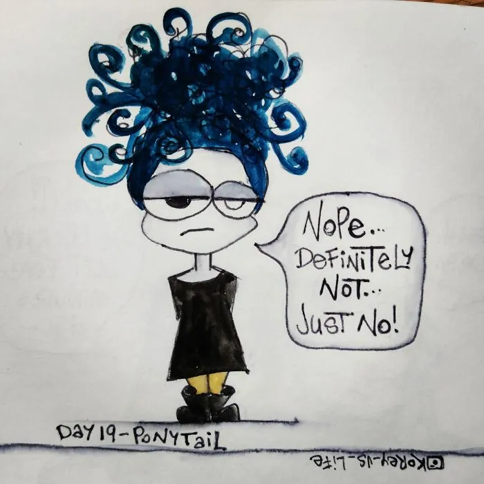 Day 19 - Ponytail