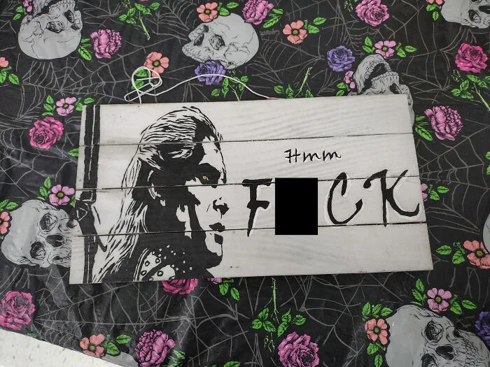 Witcher Sign I Made For A Friend