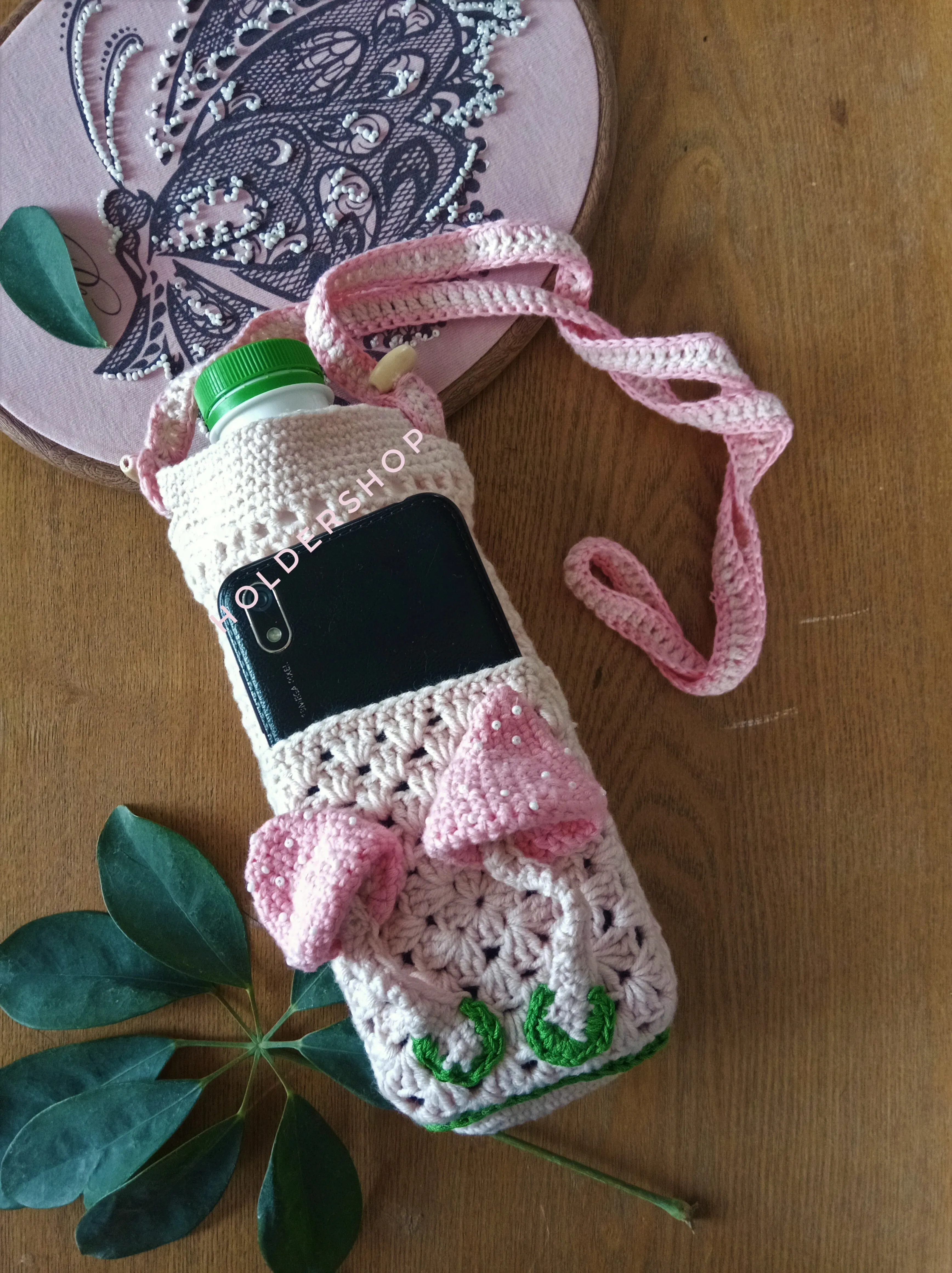 Creating Water Bottle Holders. I Come Up With Different Designs.