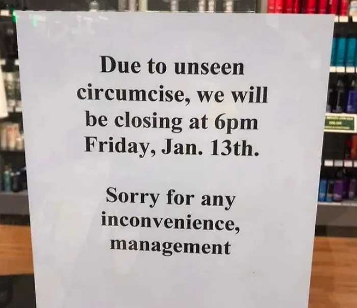 Sorry