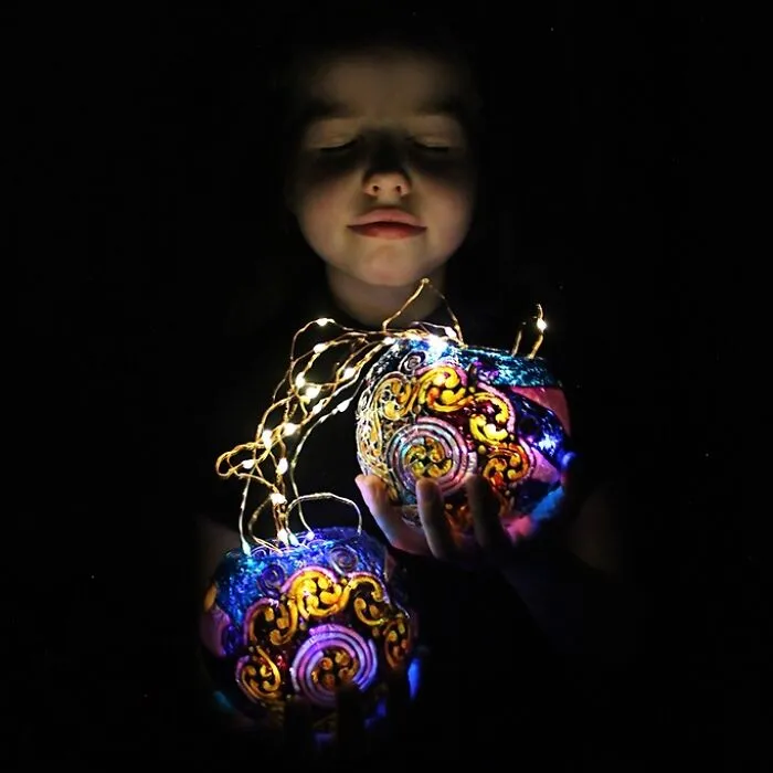 I Paint Glass Candle Holders To Look Like Galaxies (8 Pics)