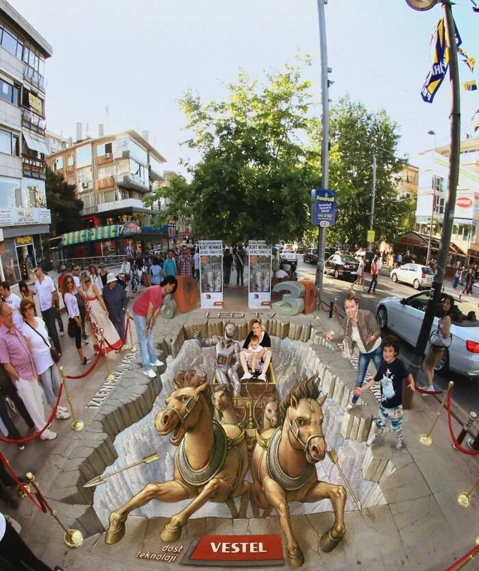 Here Is A Collection Of 57 Mind-Boggling 3D Illusion Art Pieces By Kurt Wenner