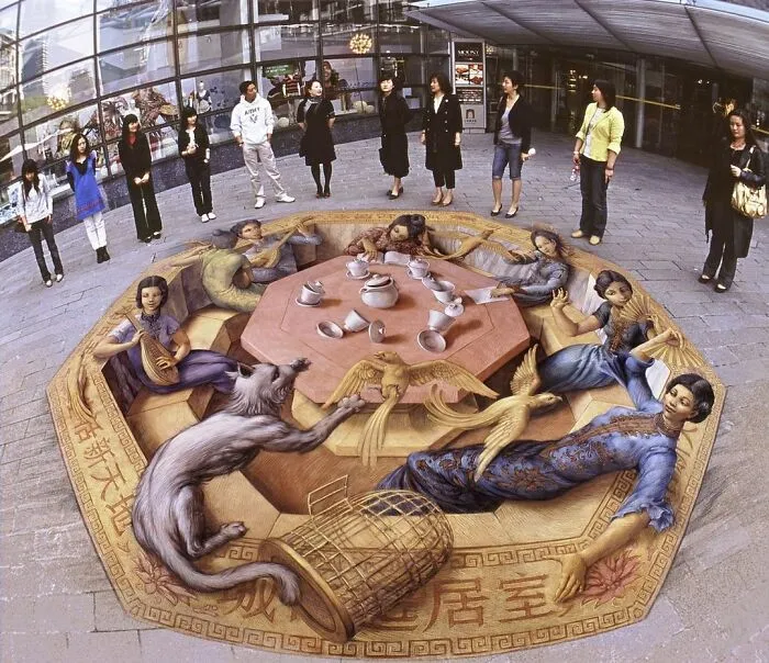 Here Is A Collection Of 57 Mind-Boggling 3D Illusion Art Pieces By Kurt Wenner