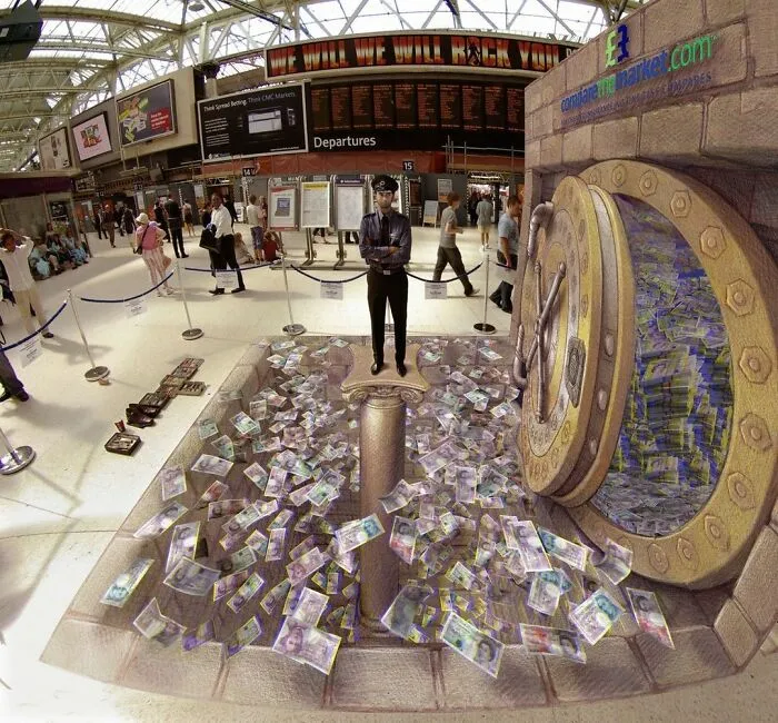 Here Is A Collection Of 57 Mind-Boggling 3D Illusion Art Pieces By Kurt Wenner