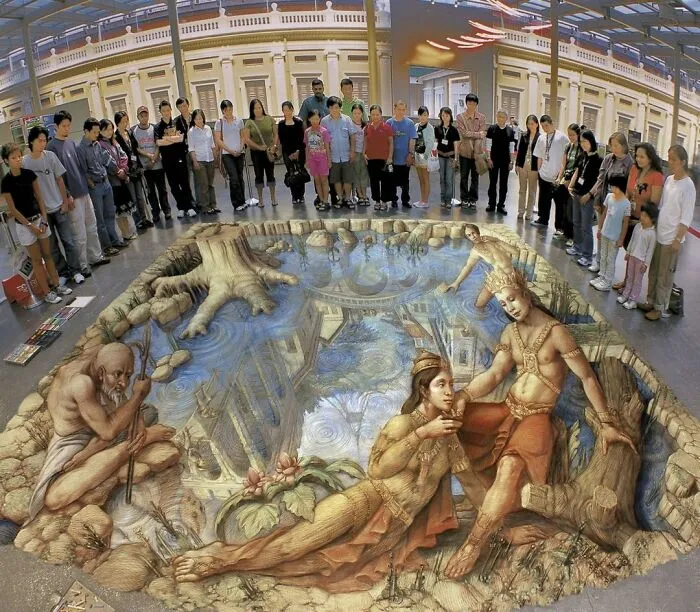 Here Is A Collection Of 57 Mind-Boggling 3D Illusion Art Pieces By Kurt Wenner