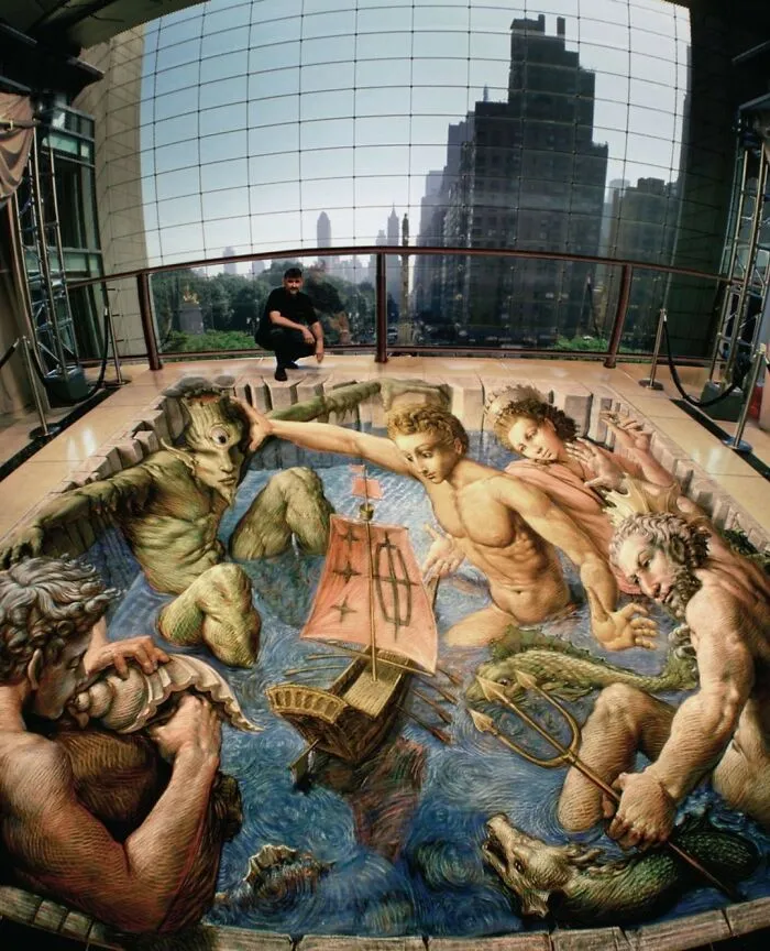 Here Is A Collection Of 57 Mind-Boggling 3D Illusion Art Pieces By Kurt Wenner