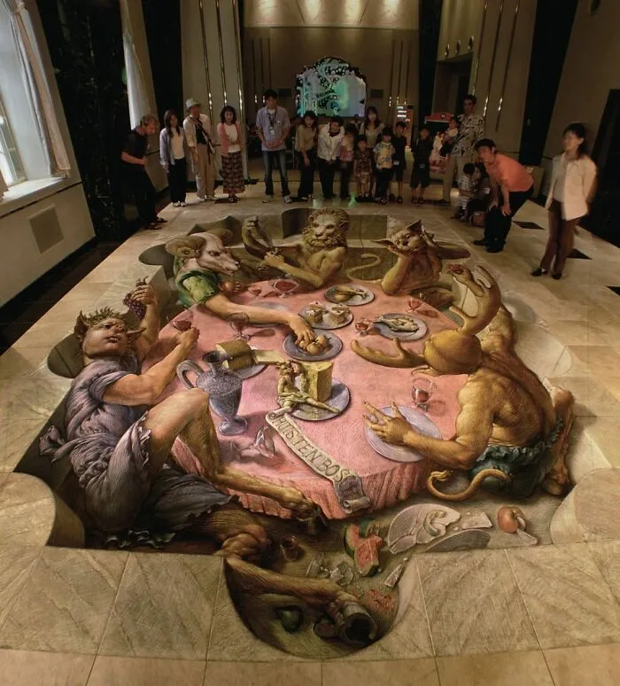 Here Is A Collection Of 57 Mind-Boggling 3D Illusion Art Pieces By Kurt Wenner