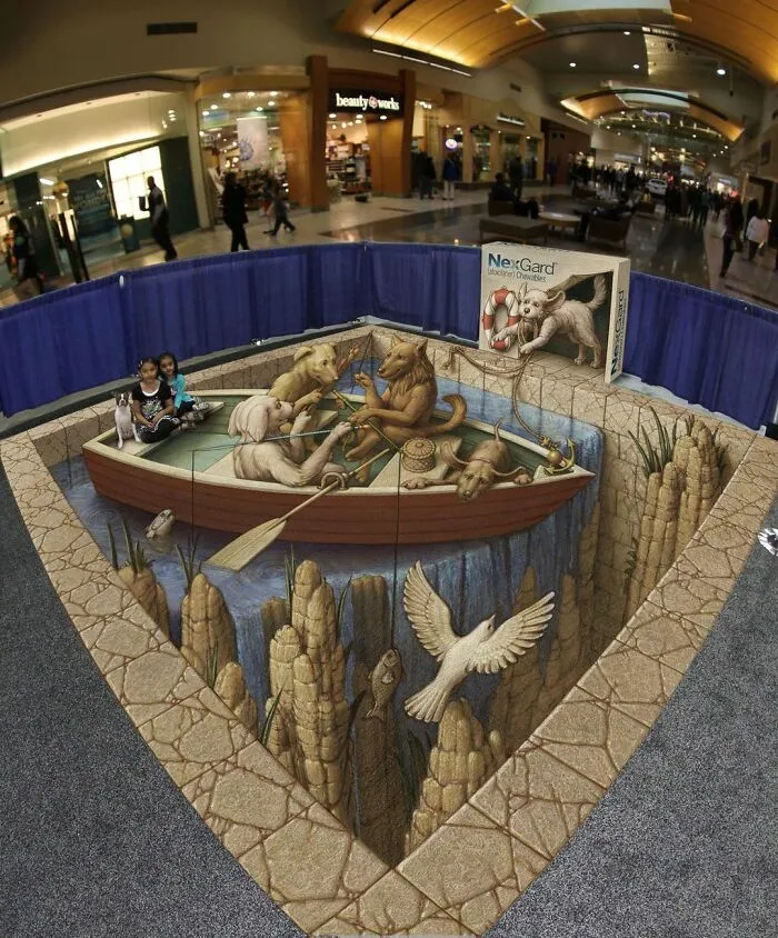 Here Is A Collection Of 57 Mind-Boggling 3D Illusion Art Pieces By Kurt Wenner
