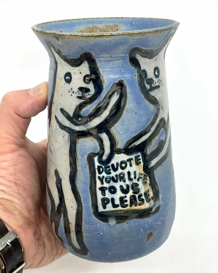 My 40 Ceramics Pieces With An Attitude That I Upcycled From Unwanted Dishes