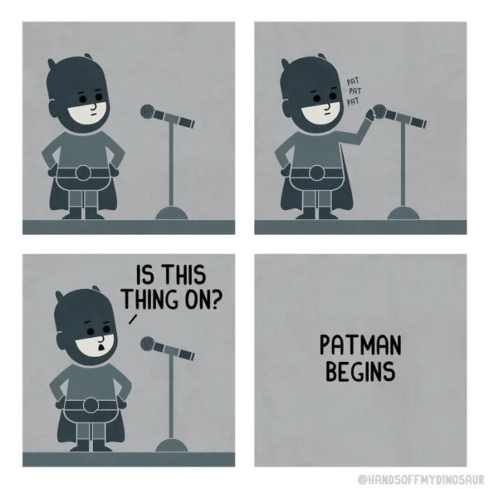 I Combined My Love For Puns And Comics And Came Up With A Superhero That You Might Relate To (10 Comics)