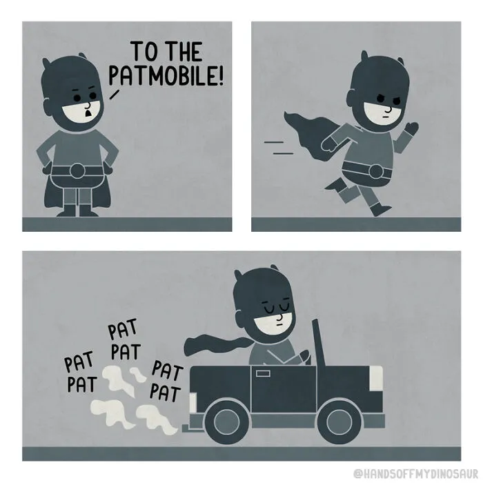 I Combined My Love For Puns And Comics And Came Up With A Superhero That You Might Relate To (10 Comics)