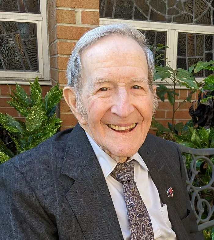 My Father-In-Law A Month Before He Turned 100. Born December 2, 1922