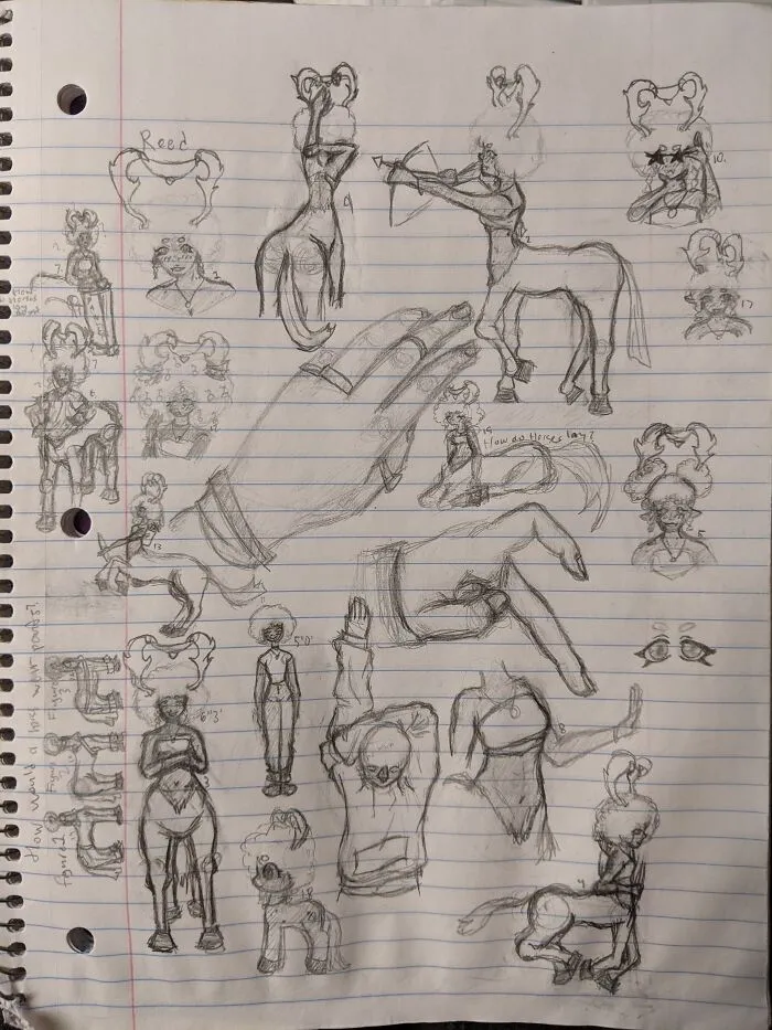 Started Off With Hands & Ended With The Creation Of An Oc