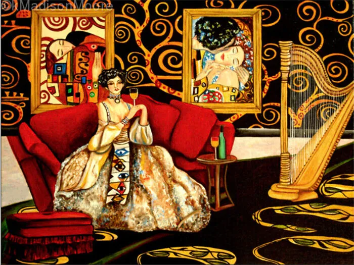 Melodie Of Klimt - Inspired By Gustav Klimt