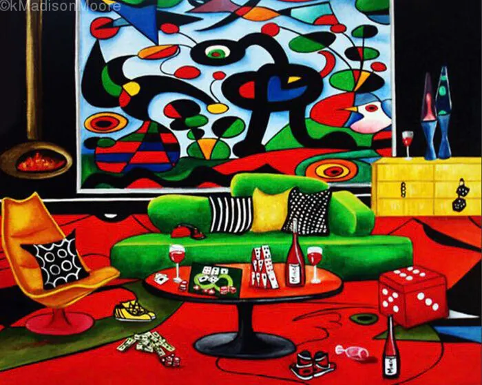 Miro's Game - Inspired By Joan Miro