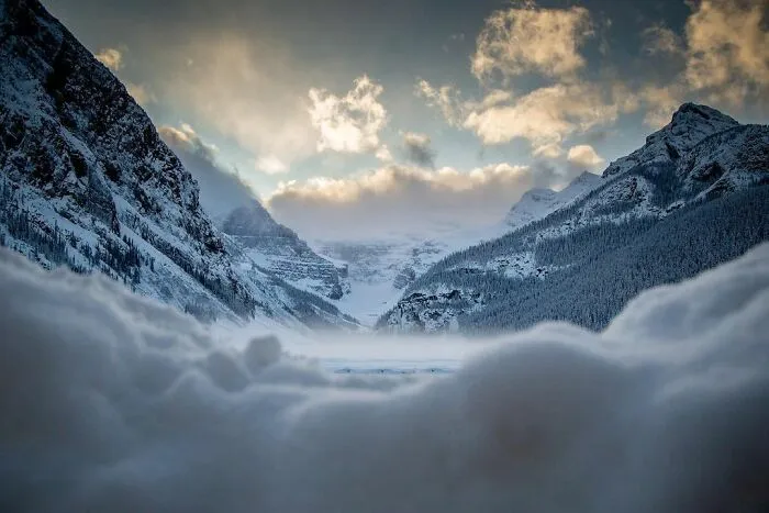 A photograph of wintery wonderland by Stanley Aryanto