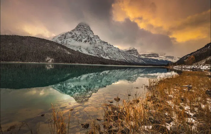 A photograph of wintery wonderland by Stanley Aryanto