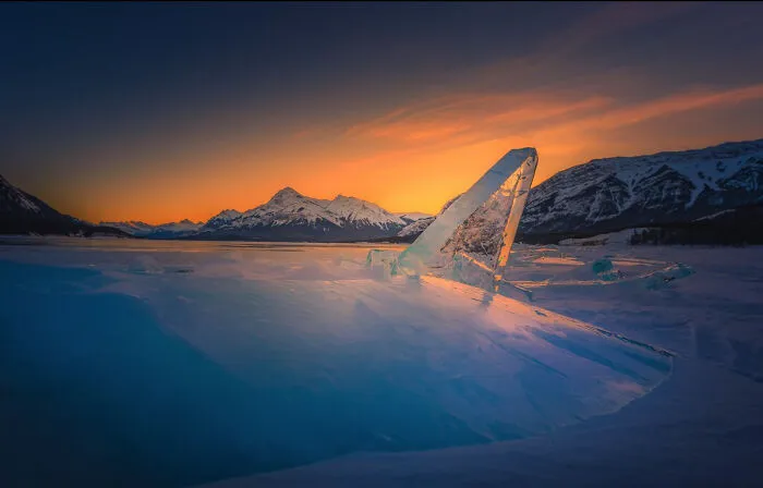 A photograph of wintery wonderland by Stanley Aryanto
