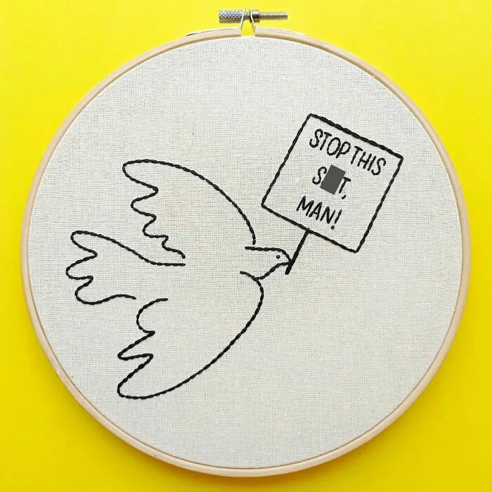 We Create Unapologetic Embroideries That Will Hopefully Brighten Up Your Day (21 New Pics)