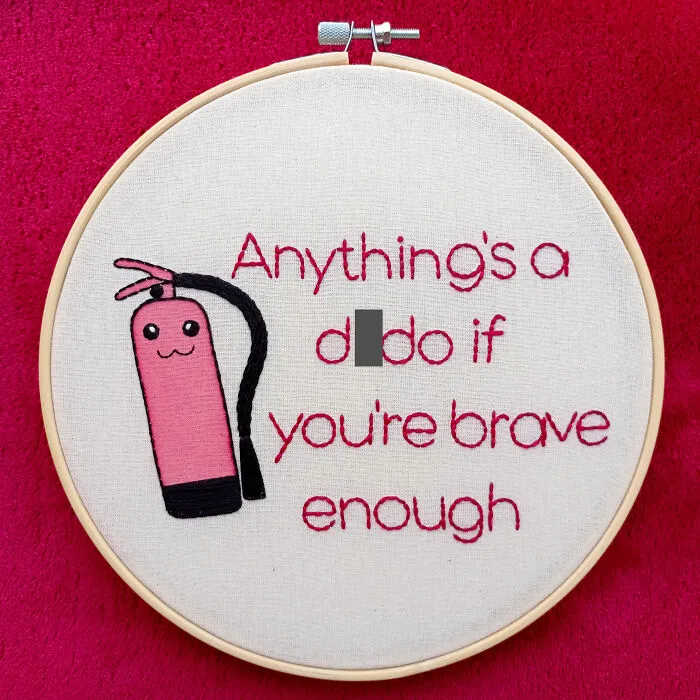 We Create Unapologetic Embroideries That Will Hopefully Brighten Up Your Day (21 New Pics)