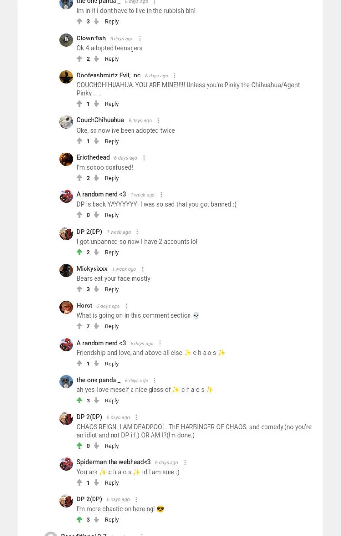 The Chaos Of The Adopted Children Of A Fish