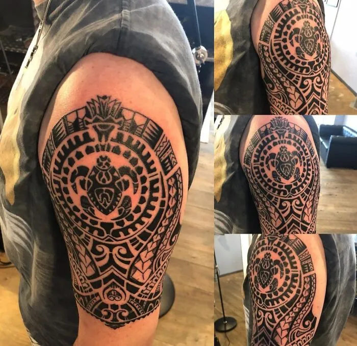 One Of My (Currently) Six Tattoos. This Is After It's Been Finished 4 Years Ago