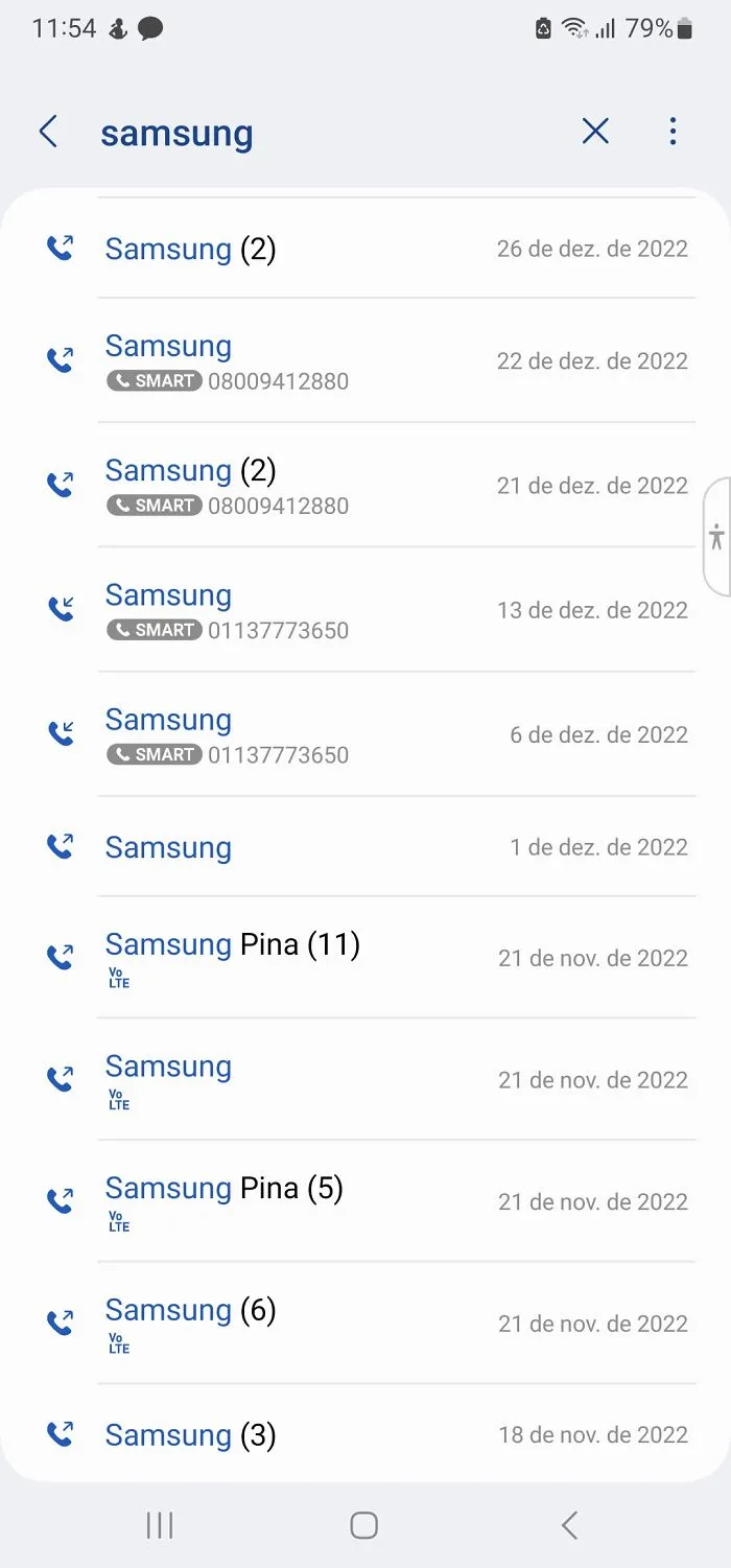 I Had A Screenshot Of How Many Times I Called Samsung Trying To Solve My Brand New Tab S8 Problem