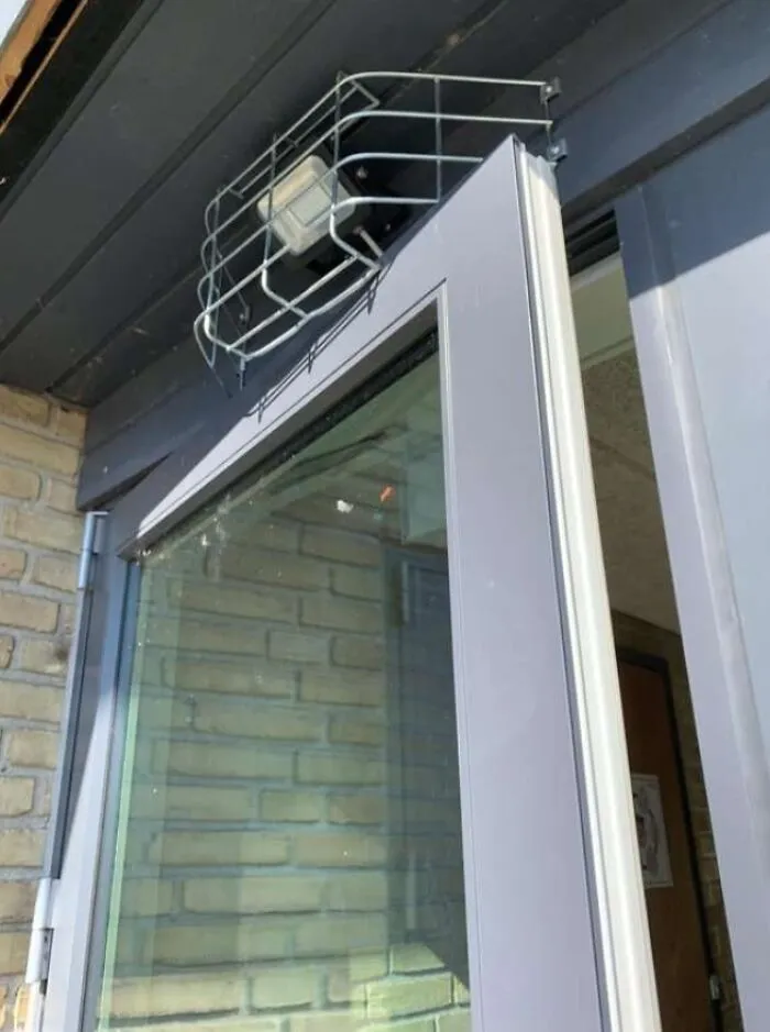 Safety Light. Well, At Least Burglars Can't Get In, Right?