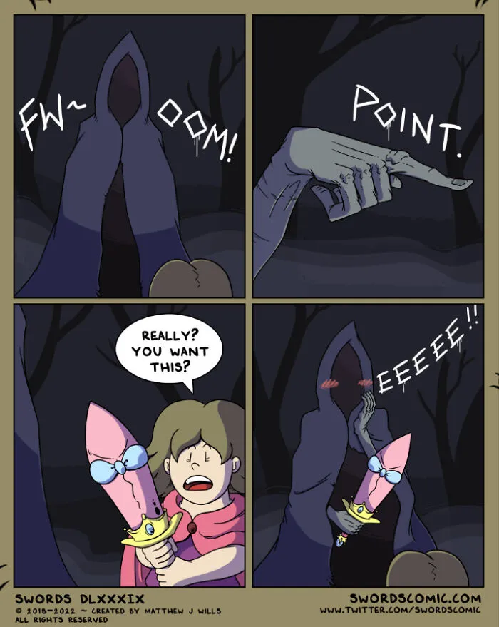 In My Series Of Comics, I Combine Fantasy With Humor To Create A World That Revolves Around Swords (30 New Pics)