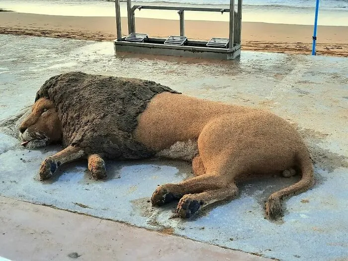 27 Unbelievable Sand Sculptures By This Artist That Might Make You Do A Double Take (New Pics)