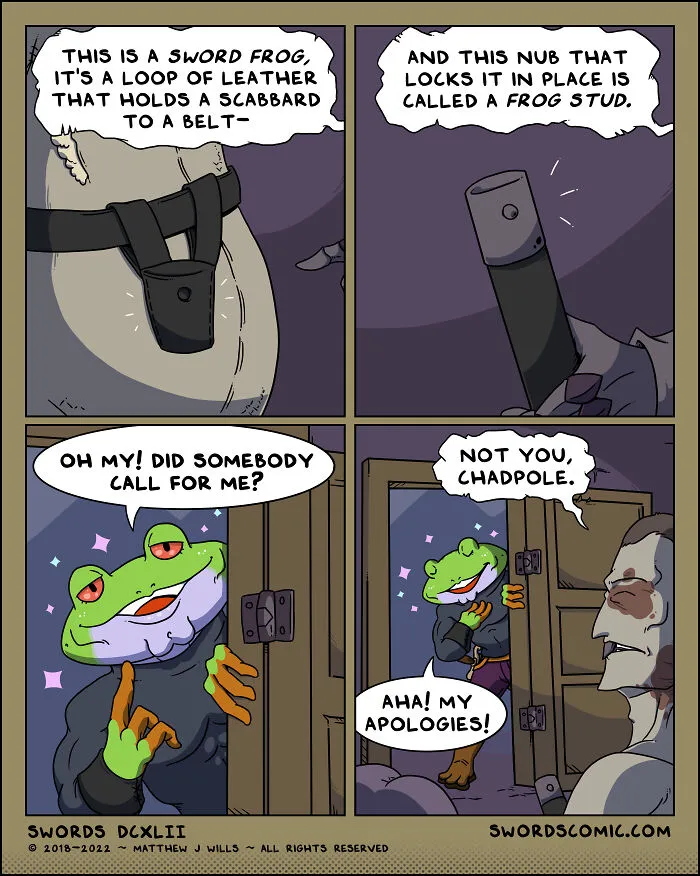 In My Series Of Comics, I Combine Fantasy With Humor To Create A World That Revolves Around Swords (30 New Pics)