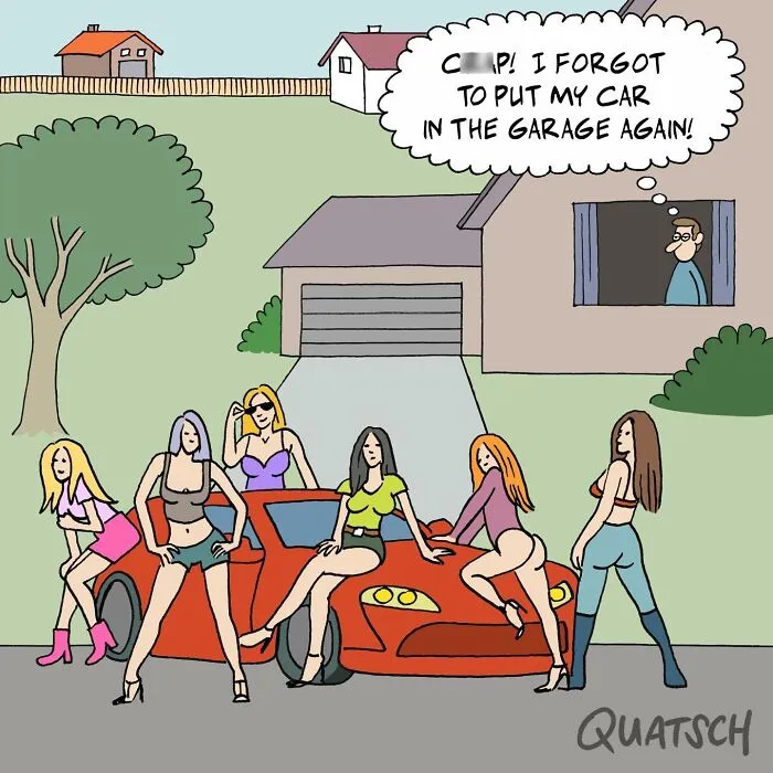 This Comics Artist Illustrates Absurd And Fun Situations That Might Make You Laugh (29 New Pics)