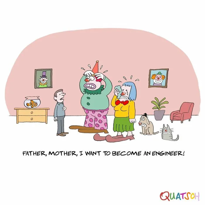 This Comics Artist Illustrates Absurd And Fun Situations That Might Make You Laugh (29 New Pics)