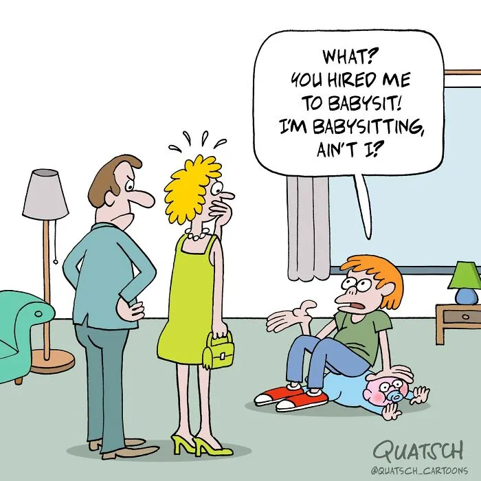 This Comics Artist Illustrates Absurd And Fun Situations That Might Make You Laugh (29 New Pics)