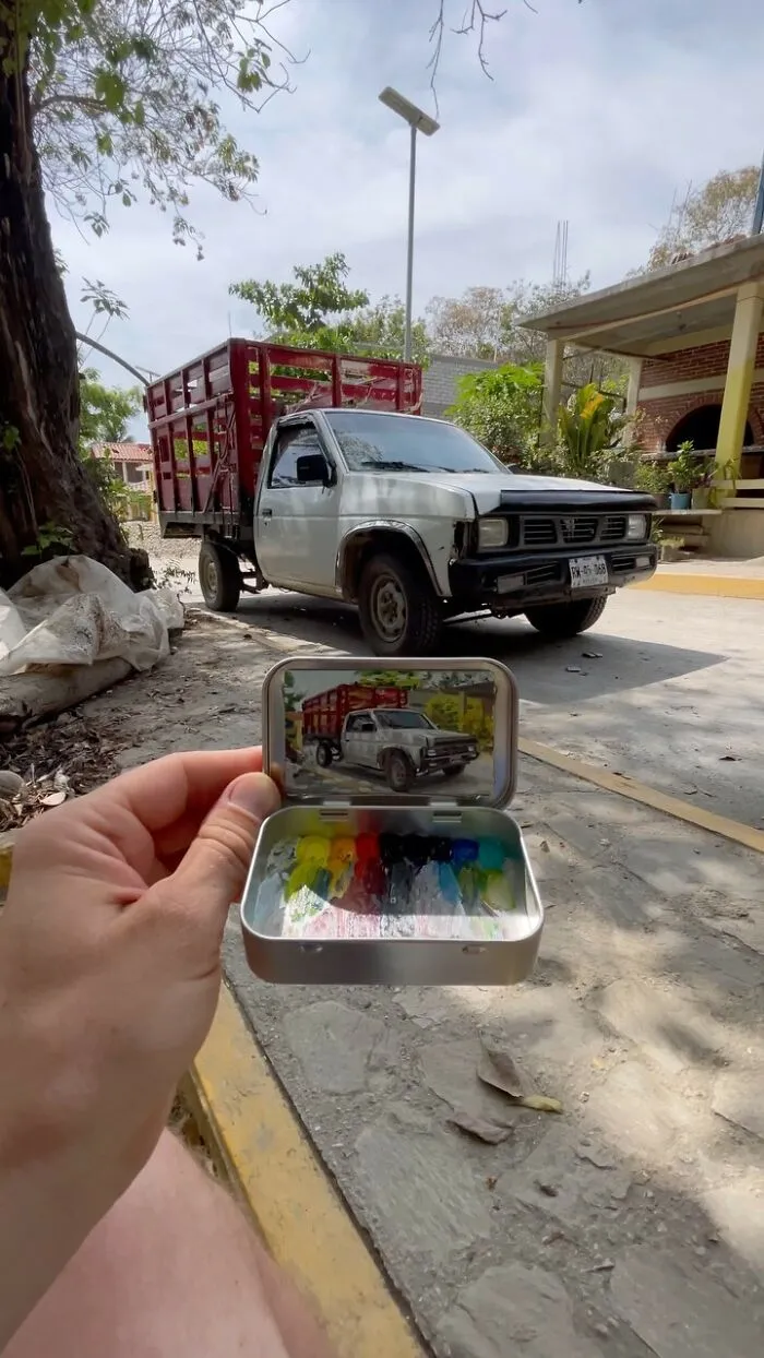 30 Altoids Tins Revived With Tiny Paintings Of Landscapes And Cityscapes By An Ohio-Based Artist (New Pics)